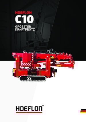 Gru cingolate - braccio telescopico Hoeflon Hoeflon C10