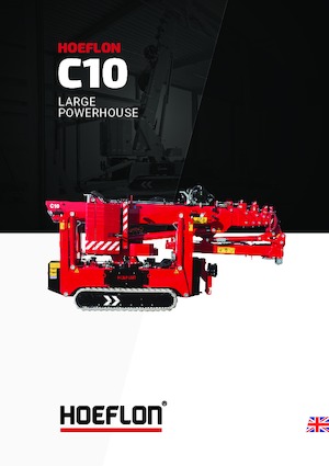 Gru cingolate - braccio telescopico Hoeflon Hoeflon C10