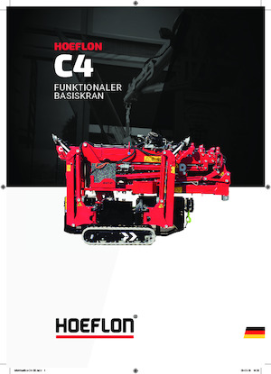 Gru cingolate - braccio telescopico Hoeflon Hoeflon C4e