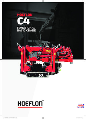 Gru cingolate - braccio telescopico Hoeflon Hoeflon C4e