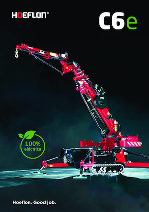 Gru cingolate - braccio telescopico Hoeflon Hoeflon C6e
