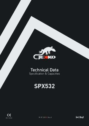 Gru cingolate - braccio telescopico Jekko SPX532