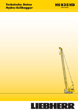 Gru cingolate - braccio a traliccio Liebherr HS 835 HD Litr.