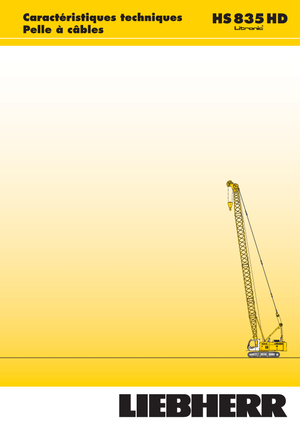 Gru cingolate - braccio a traliccio Liebherr HS 835 HD Litr.