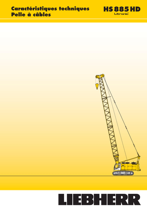Gru cingolate - braccio a traliccio Liebherr HS 885 HD Litr.