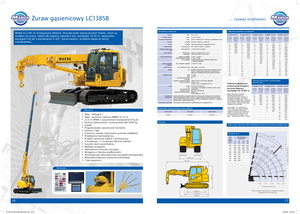 Gru cingolate - braccio telescopico Maeda LC 1385 B