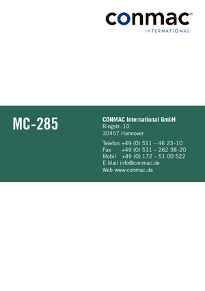 Gru cingolate - braccio telescopico Maeda MC 285 CRM-E