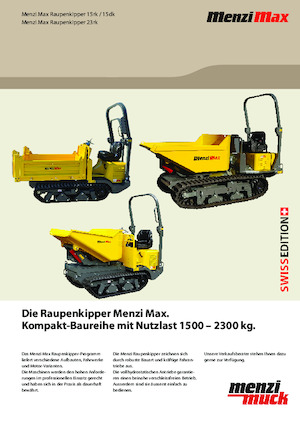 Dumper cingolati Menzi 23rk