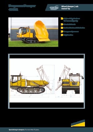 Dumper cingolati Bergmann 4010R