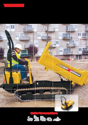 Dumper cingolati Yanmar C 12 RB