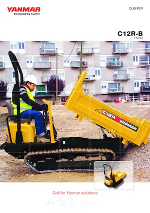 Dumper cingolati Yanmar C 12 RB