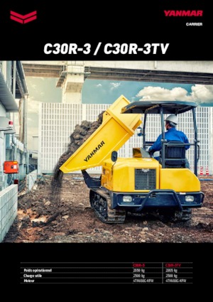 Dumper cingolati Yanmar C30R-3 