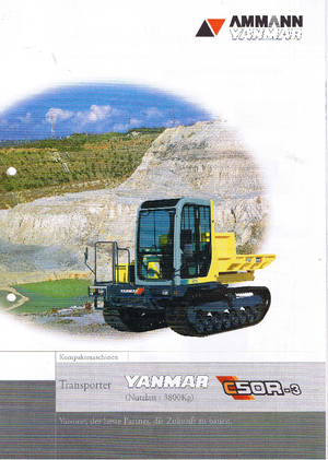 Dumper cingolati Yanmar C 50 R 3