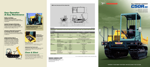 Dumper cingolati Yanmar C 50 R 3