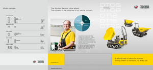 Dumper cingolati Wacker Neuson DT08