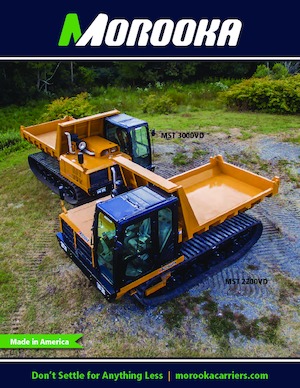 Dumper cingolati Morooka MST 300 VD