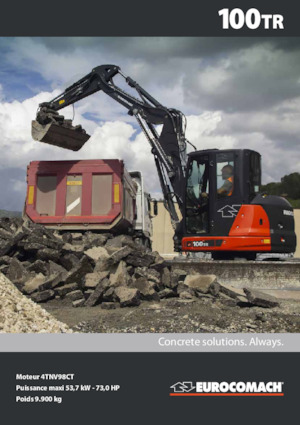 Escavatori cingolati Eurocomach 100 TR