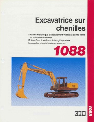 Escavatori cingolati Case 1088