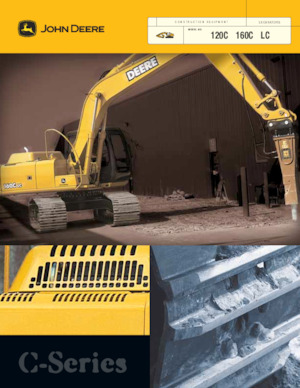 Escavatori cingolati John Deere Construction 120C