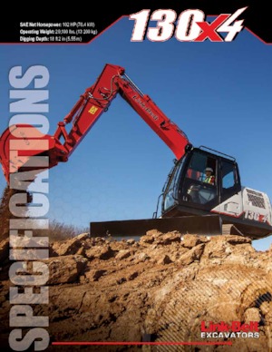 Escavatori cingolati Link-Belt 130 X4