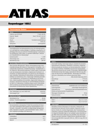 Escavatori cingolati Atlas 160 LC