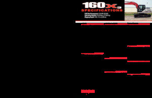 Escavatori cingolati Link-Belt 160 X3