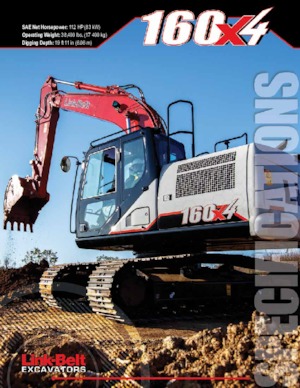 Escavatori cingolati Link-Belt 160 X4