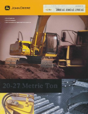 Escavatori cingolati John Deere Construction 200C