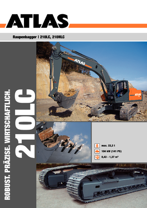 Escavatori cingolati Atlas 210 LC