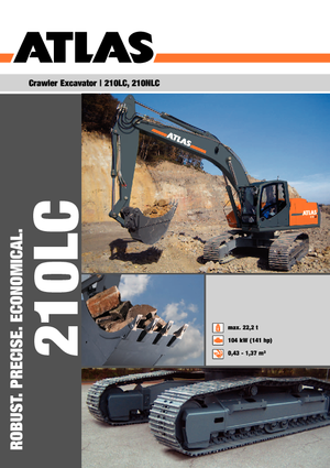 Escavatori cingolati Atlas 210 LC