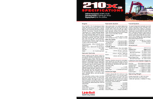 Escavatori cingolati Link-Belt 210 X3