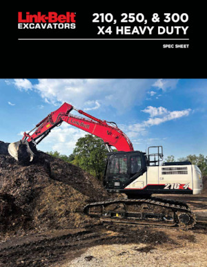 Escavatori cingolati Link-Belt 210 X4 Heavy Duty