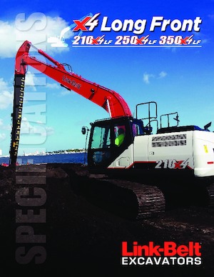 Escavatori cingolati Link-Belt 210 X4 Long Front 