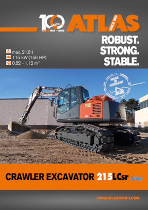 Escavatori cingolati Atlas 215 LC-SR 