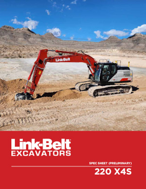 Escavatori cingolati Link-Belt 220 X4S