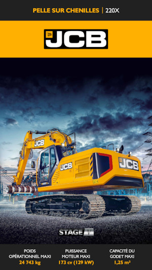 Escavatori cingolati JCB 220X