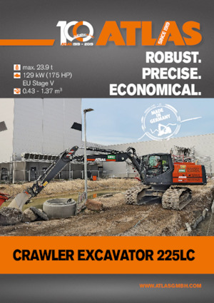 Escavatori cingolati Atlas 225 LC