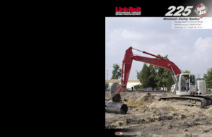 Escavatori cingolati Link-Belt 225 Spin Ace