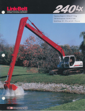 Escavatori cingolati Link-Belt 240 LX Long Front