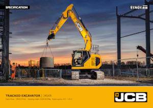Escavatori cingolati JCB 245XR