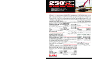 Escavatori cingolati Link-Belt 250 X3 Long Front