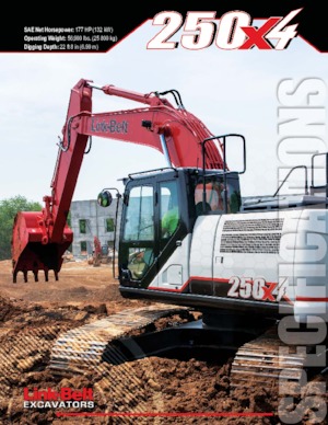 Escavatori cingolati Link-Belt 250 X4