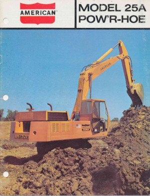 Escavatori cingolati American Hoist & Derrick 25A