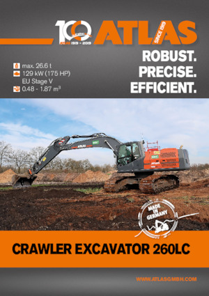 Escavatori cingolati Atlas 260 LC
