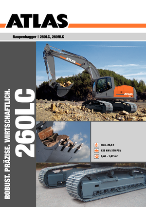Escavatori cingolati Atlas 260 LC