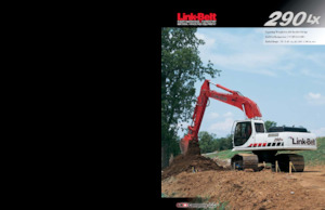 Escavatori cingolati Link-Belt 290 LX