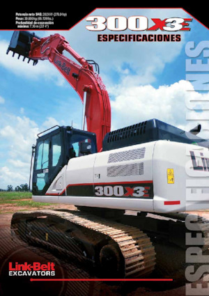 Escavatori cingolati Link-Belt 300 X3E
