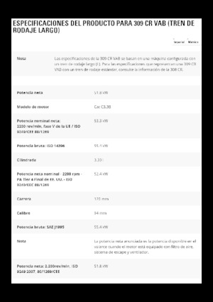 Escavatori cingolati Caterpillar 309CR VAB