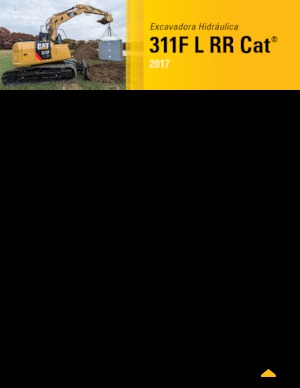 Escavatori cingolati Caterpillar 311 F L RR