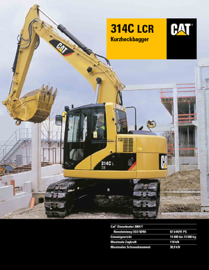 Escavatori cingolati Caterpillar 314C LCR
